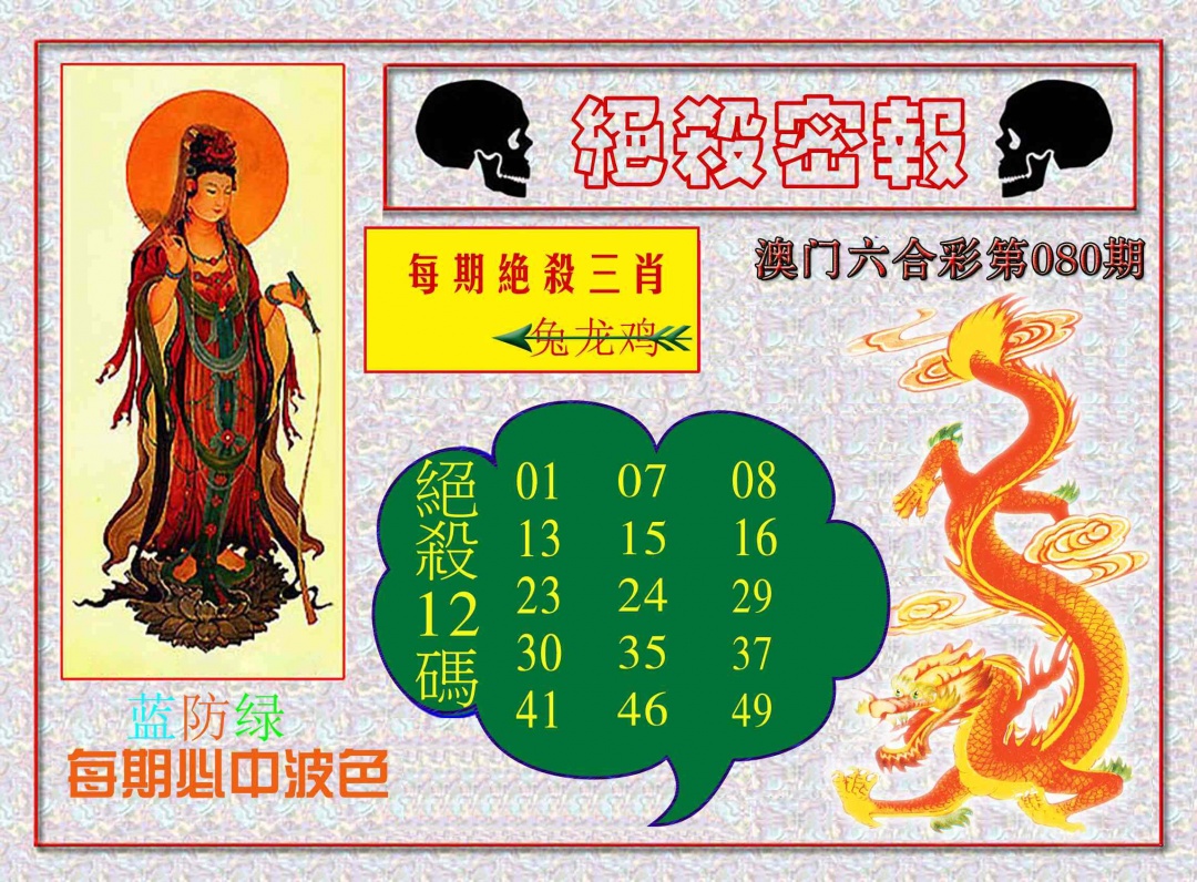 080期绝杀密报[图]